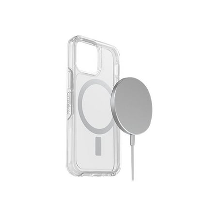 OtterBox - Symmetry Series+ Clear for MagSafe  Soft Shell for Apple iPhone 13 mini and iPhone 12 mini - Clear