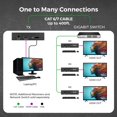 thumbnail image 4 of Extensor HDMI KVM OREI EX-500-KVM 4K@60Hz 120 m, 4 of 9