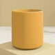 thumbnail image 2 of Vaso de agua de silicona de grado alimenticio anticaída para bebés, con boca abierta, para niños, para aprender a beber, 1 unidad, amarillo, 2 of 5