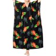thumbnail image 5 of HAPPY BAY Women's Summer Loungewear Loose Slit Dress Caftan Maxi House Sleep Shirt 2X-3X Smokey_AC379, 5 of 5