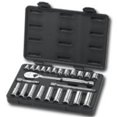 thumbnail image 1 of Ensemble de Douilles Métriques 24 Pcs 3-8 Pouces - Std - Profond, 1 of 1