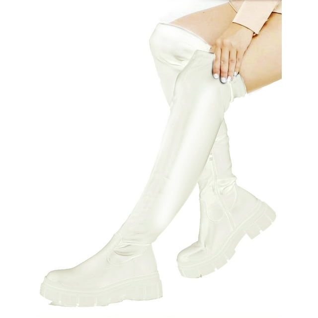 Bota Biker Capreto Nyxmart NYXMART Botas Largas