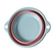 thumbnail image 2 of Lavabo de pared de acero inoxidable, lavabo de esquina para baño, 61 x 45 cm, diseño minimalista moderno, para espacios pequeños, uso en cocinas de emergencia, construcción duradera,, 2 of 7