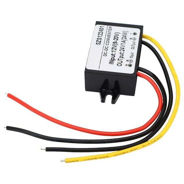 Module Convertisseur Step Up, Haute Efficacité 24V 1A 24W Sortie Multi Protections 9-20V Entrée Convertisseur Boost DC Étanche pour Équipement Hospitalier