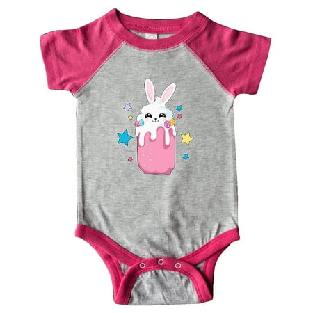 

Inktastic Easter Strawberry Bunny Drink with Stars Gift Baby Boy or Baby Girl Bodysuit
