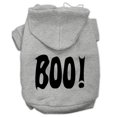 thumbnail image 1 of Boo! Screen Print Pet Hoodies Grey Size Xxxl (20), 1 of 1