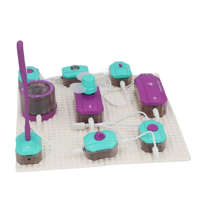 Kit de Circuit Imprimé Expériences Scientifiques Physiques, Circuit Éducatif pour Enfants