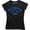 Black, variant on On Mountain Time - Vintage Summer Vacation Women's T-Shirt