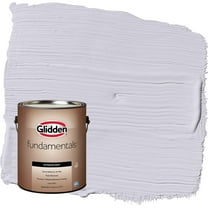 Glidden Fundamentals Frosted Lilac / Purple Satin Exterior Paint, 1 Gallon