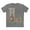 Athletic Heather, variant on Letter Shirt, Shirt with Letters, Tee Shirt with Gold Letters