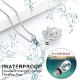 thumbnail image 3 of Sea Turtle Cremation Jewelry Urn Necklace for Ashes Turtle Funeral Keepsake Ashes Holder Memorial Urn Pendant for Human / Pet, 3 of 7