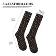thumbnail image 2 of Lsque Cow Skulls Pattern Sport Compression Socks for Men & Women 15-20 mmHg Knee High Nurse Pregnant Running Medical and Travel Athletic, 2 of 6
