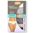 thumbnail image 2 of Secret Treasures Women's Plus Seamless Hipster Panties, 6 Pack, 2 of 2