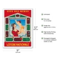 thumbnail image 2 of Mothers' Day - Drawn On Saturday May 25 - French National Lottery - Vintage Advertising Poster by F. Lesourt c.1963 - Master Art Print (Unframed) 9in x 12in, 2 of 4