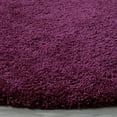 thumbnail image 3 of SAFAVIEH Santa Monica Chelsey Solid Shag Area Rug, Purple, 5'3" x 7'6", 3 of 12