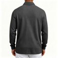 thumbnail image 6 of Oazcsf Men's Polo Shirts Long Sleeve Button Shirts Collared Casual Basic Tshirts Slim Fit Summer Classic Golf Shirts, 6 of 6