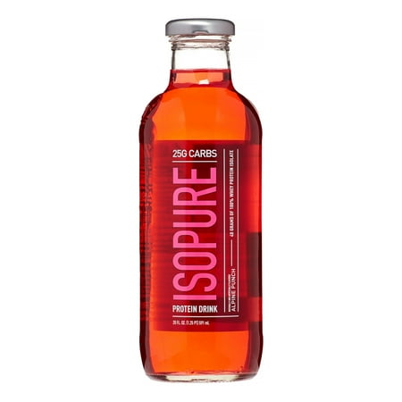 Isopure Protein Drink, Alpine Punch, 20 Fl Oz