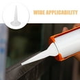 thumbnail image 3 of Raindrops 10pcs Caulking Tips White Plastic Precise Adhesive Control for DIY Projects, 3 of 8