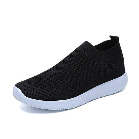 

Rimocy Breathable Mesh Platform Sneakers Women Comfort Soft Sole Elastic Knit Flat Shoes Woman 2022 New Parent-child Sneakers