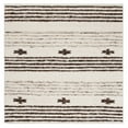 thumbnail image 4 of SAFAVIEH Natura Kyle Striped Area Rug, Black/Ivory, 5' x 8', 4 of 5