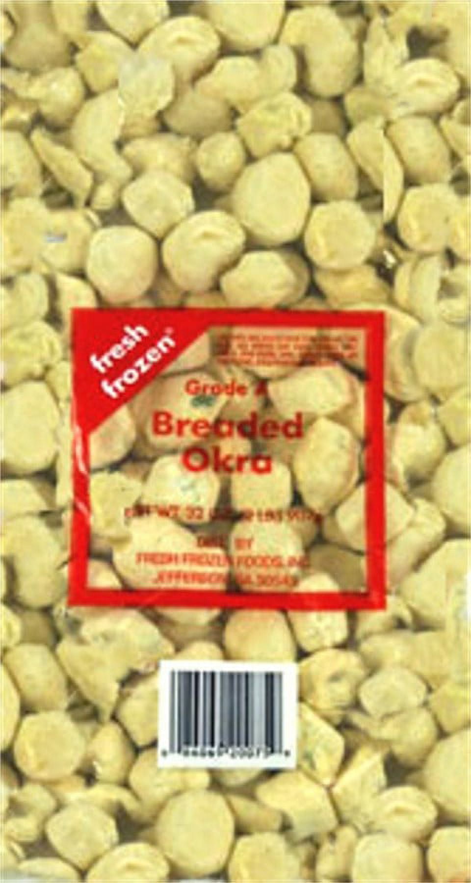 Fresh Frozen Breaded Okra, 32 oz