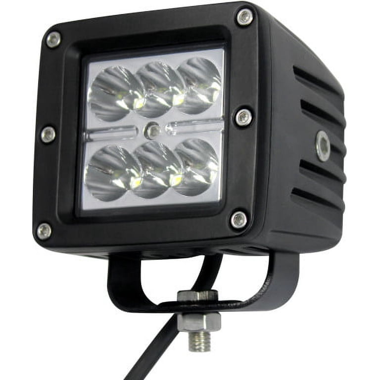 Open Trail LED Spot Light Set - 3-Inch Round Off-Road Lights For ATV/UTV (3 Lights) | High-Intensity Cree LEDs With Low Power Draw