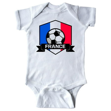 

Inktastic Soccer France Flag Banner Gift Baby Boy or Baby Girl Bodysuit