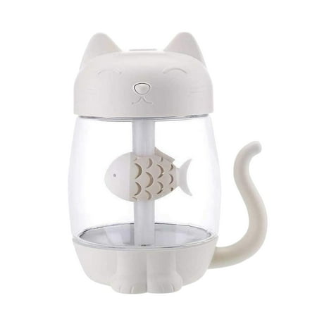 

350ML USB Cat Air Humidifier Cool or Home Bedroom Office Car D