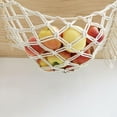 thumbnail image 4 of Hamaca De Frutas Debajo Del Gabinete Hamaca De Frutas Colgante Cesta De Frutas Tejida A Mano Boho Para Cocina Vogacara HA037770-00, 4 of 6