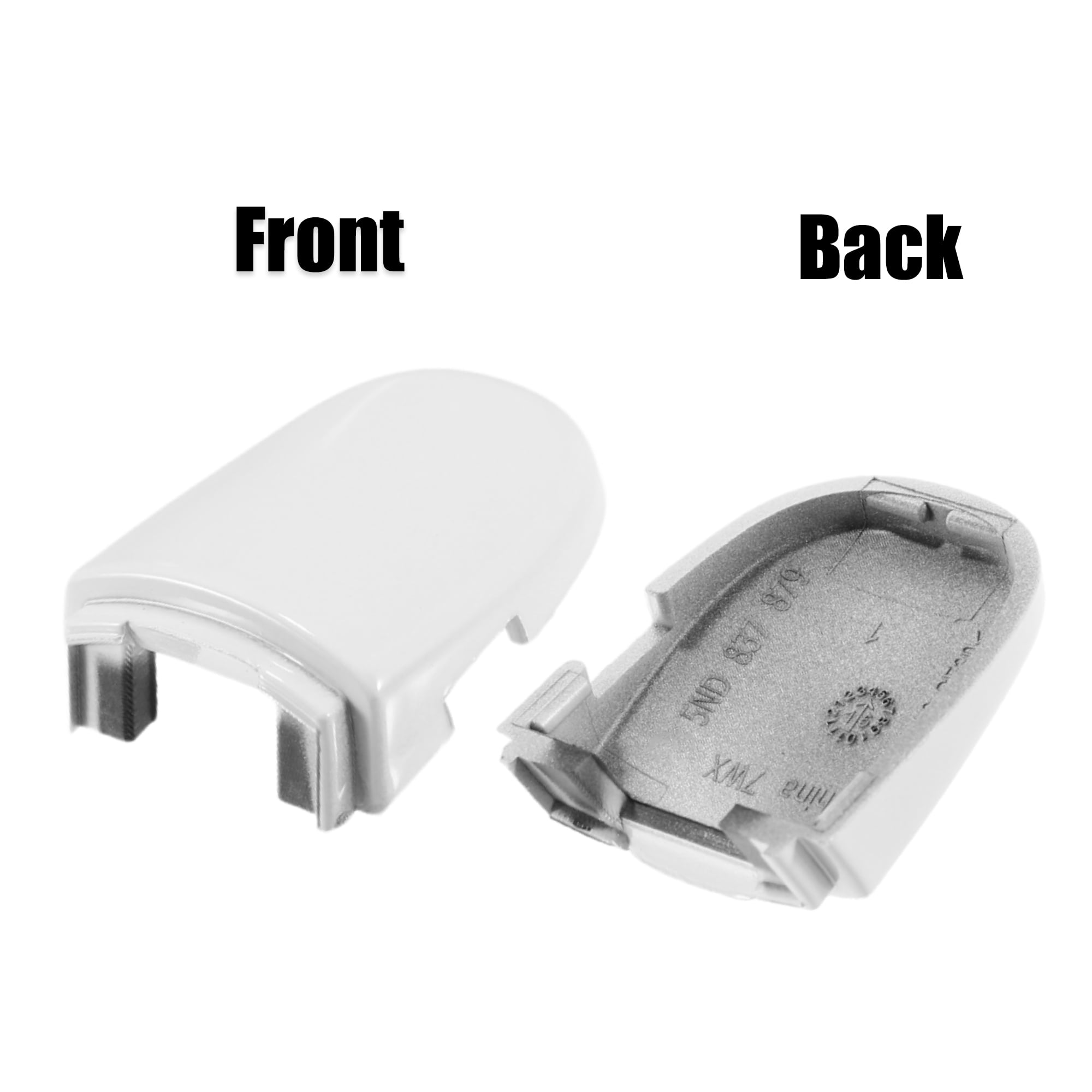 Unique Bargains Exterior Door Handle Lock Cover Cap White for Volkswagen Jetta
