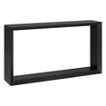 thumbnail image 2 of Evelyn&Zoe Osmond 55" Wide Rectangular Console Table, Black Grain, 2 of 5