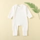 thumbnail image 1 of Mono de verano para niños y niñas, mono de bebé de manga corta con botones y cuello redondo, bonitos pantalones cortos lisos, monos de poliéster para niños, 1 of 7
