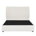 thumbnail image 1 of Box Base Cama Matrimonial + Cabecera Nube Blanco, 1 of 8