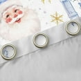 thumbnail image 4 of Homewish Santa Claus Snowman Blackout Curtains Set of 2 (52x84 Each) For Preppy Children Kids,Merry Christmas Window Curtains,Happy Winter Xmas Curtains and Drapes,Luxury Bedroom Decor, 4 of 6