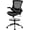 Black, variant on YANGLI Drafting Chair, Tall Office Chair for Standing Desk, High Office Chair with Adjustable Lumbar Support and Footrest Ring, Adjustable Height