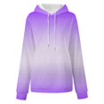 thumbnail image 3 of Puliio Women's Hoodies Gradient Drawstring With Pocket Sweatshirt Hoodie Womens Loose Fit Casual Fasion Hoodies Sweatshirts, 3 of 4