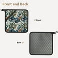 thumbnail image 2 of Sikiie Hawaiian Style Pot Holders Kitchen Insulation Mats Heat Resistant Pot-Holder Oven Anti-Scald Pads for Cooking Baking, 7.1*7.1inch, 2 of 8