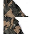 thumbnail image 4 of Men's Cargo Pants with 8 Pockets,Cotton Camo Pants Relaxed Fit Utility Hiking Pants, Ripstop Work Pants(No Belts),AF Camo Size 36, 4 of 7