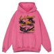 thumbnail image 3 of Sudadera con capucha holgada informal para hombre, 100 % algodón, con lavado desgastado, estilo retro, para competiciones de deportes extremos de California, 3 of 4