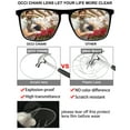 thumbnail image 5 of OCCI CHIARI Reading Glasses Men Big 6.0 Readers Nifty Magnifying Eyeglasses with Spring Hinges, Acrylic Lens(1.0 1.5 2.0 2.5 3.0 3.5 4.0 5.0 6.0) Anti Glare Relieve Eyestrain, 5 of 7