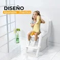 thumbnail image 3 of Baño Asiento Entrenador Infantil Con Escalera Para Niños, 3 of 8