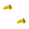 thumbnail image 4 of Matsuzay Anillo rebanador de hilo de coser ABS, extremo abierto, ajustable, resistente al desgarro, cordón bordado, accesorios para cortar, Amarillo 2piezas, 4 of 6