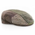 thumbnail image 6 of Mucros Weavers 100% Wool Tweed Irish Patchwork Flat Cap Made in Ireland, 6 of 7