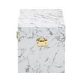 thumbnail image 6 of Baxton Studio Brenta Modern Storage Trunk, Marble White, 6 of 10