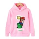 thumbnail image 3 of 2024 Nuevo juego Super Mario Bros. Sudadera de moda superior para niños Sudadera con capucha casual linda para niños Top para niño y niña Primavera y otoño, 3 of 5