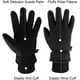 thumbnail image 3 of Guantes de juego para controlador de juegos móvil, material de fibra nano-plata con dedo táctil, guantes de pantalla táctil sin costuras, transpirables y antisudor de alta sensibilidad para juegos de, 3 of 8