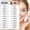 Multicolor, variant on Kokovifyves 4Pairs Reusable Eyelid and Eyelash Stickers Makeup Instant Easy Application