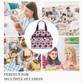 thumbnail image 7 of Fuzoiu Skull lips record Guitar Print Insulated Lunch Bag for Women Men Large Reusable Lunch Box Adult Leakproof Portable Cooler Tote Bags for Work Picnic, 7 of 7