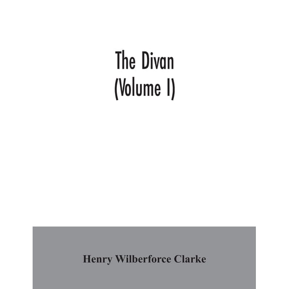 The Divan (Volume I), (Paperback)
