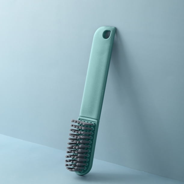Xihbxyly Juego de Cepillos para El Hogar, Herramienta de Limpieza Versátil, Diseño de Plástico, Fácil de Usar, para Lavar La Ropa En La Cocina y Limpiar Zapatos, Colores Blanco, Verde y Azul Oscuro,
